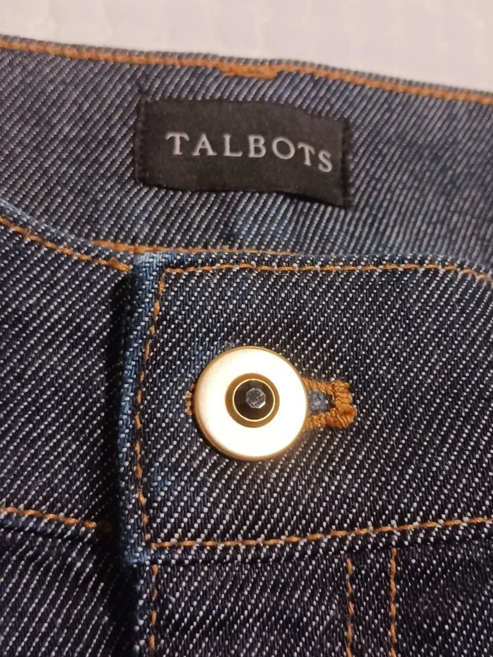 Talbots Flare Jeans Indigo Wash